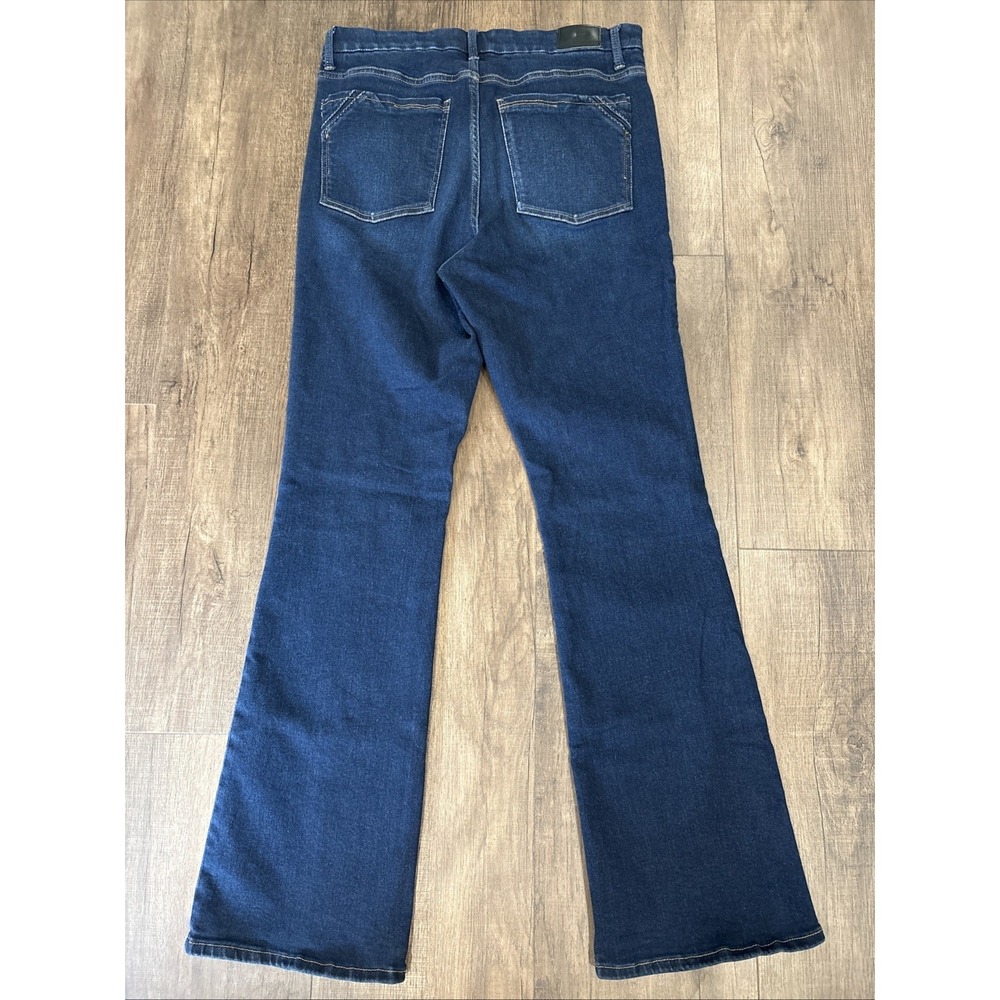 Buckle Black Jeans Tailored Bootcut Womens 31x34 Dark Wash Fit No. 75 Stretch